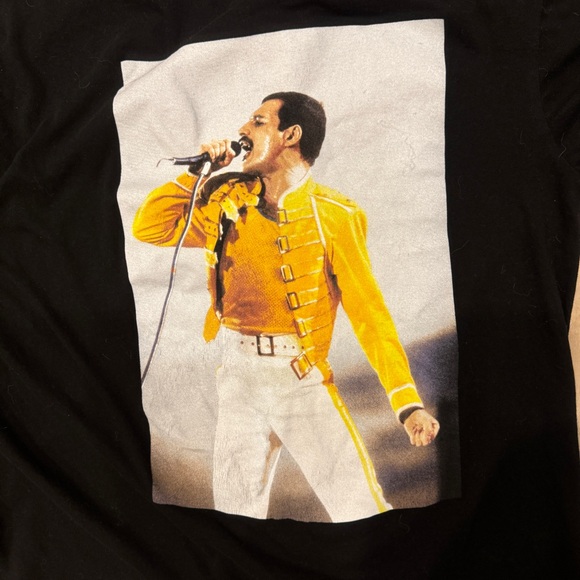 Men’s Large Graphic Print Tshirt of Queen frontman Freddie Mercury - Picture 5 of 5